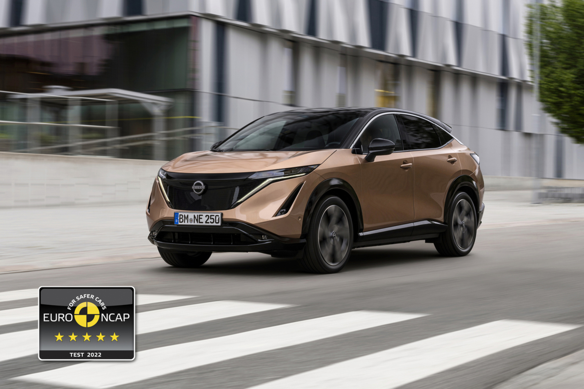 Viis tärni Euro NCAP testis Nissani mudelitele ARIYA, X-Trail, Qashqai e-POWER ja Juke Hybrid